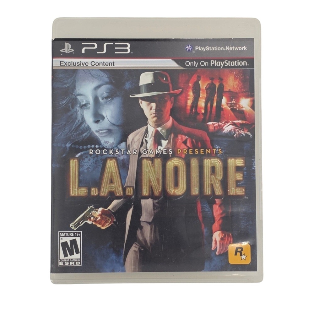 LA Noire PS3 Video Game